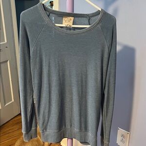 Chaser Blue Long Sleeve Top